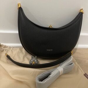 Songmont Luna Bag medium black leather